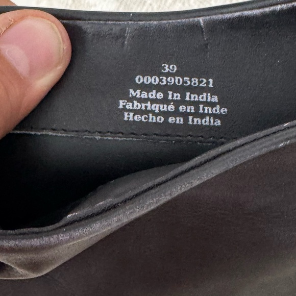 Free People Black Leather Tall Brooks Boots - Picture 8 of 8